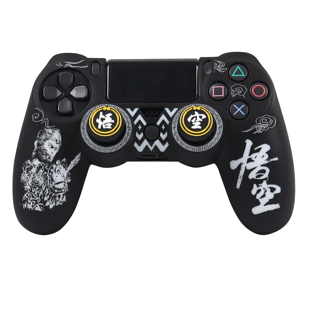สินค้าใหม่พร้อมสต็อก Wukong Black Myth PS4 Handle Silicone Case Protective Case PS5 Handle Case Soft