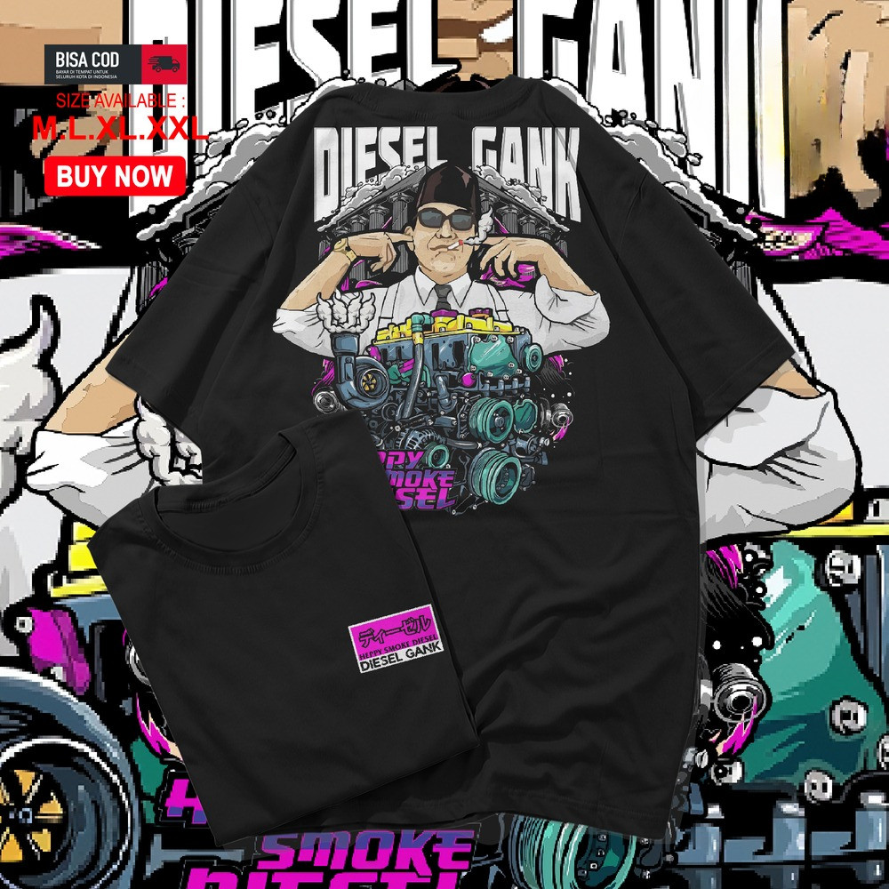 เสื้อยืด DIESEL GANK DIESEL เสื้อยืด JMD POWER DIESEL เสื้อยืดที่ดีที่สุด VOL 1