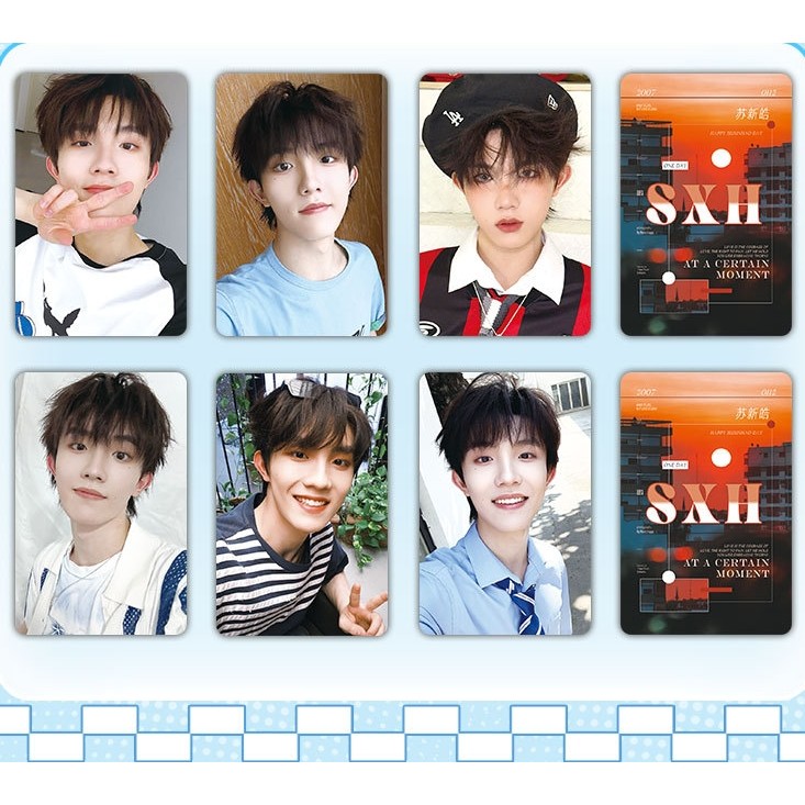 5-6pcs TF Family 3rd TOP Yeah I VS Justin Bieber Lomo การ์ด Zhu Zhixin Zhang Zeyu ภาพถ่ายโปสการ์ด Je