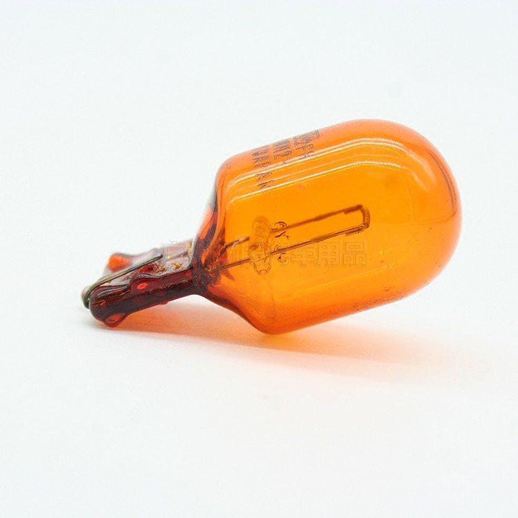 Japan koito koito หลอดไฟรถ T20 WY21W ไฟเลี้ยว Amber เหมาะสําหรับ Honda Toyota Subaru