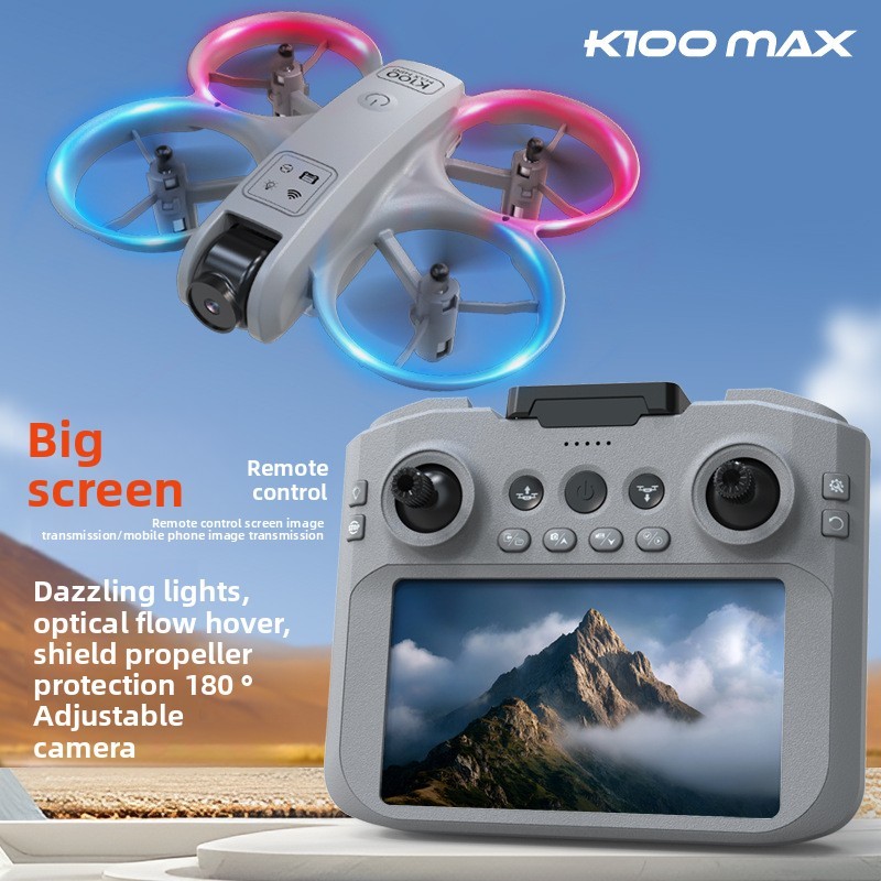 สินค้าใหม่ K100 ป้องกันหน้าจอ Drone Optical Current HD ภาพถ่ายทางอากาศ Quadcopter การป้องกันแบบรวมทุ