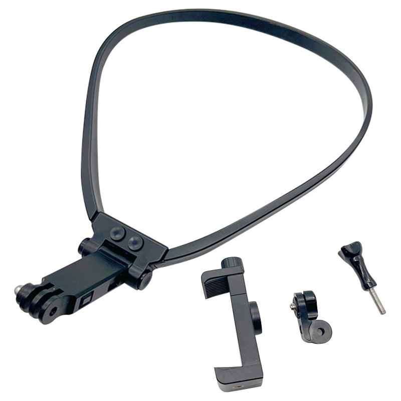 Yaouy-ph คอ Action ผู้ถือกล้องปลอกคอโทรศัพท์ Mount Lanyard สายคล้องหมุนแขวนสําหรับ Hero 10 9 8 7 DJI