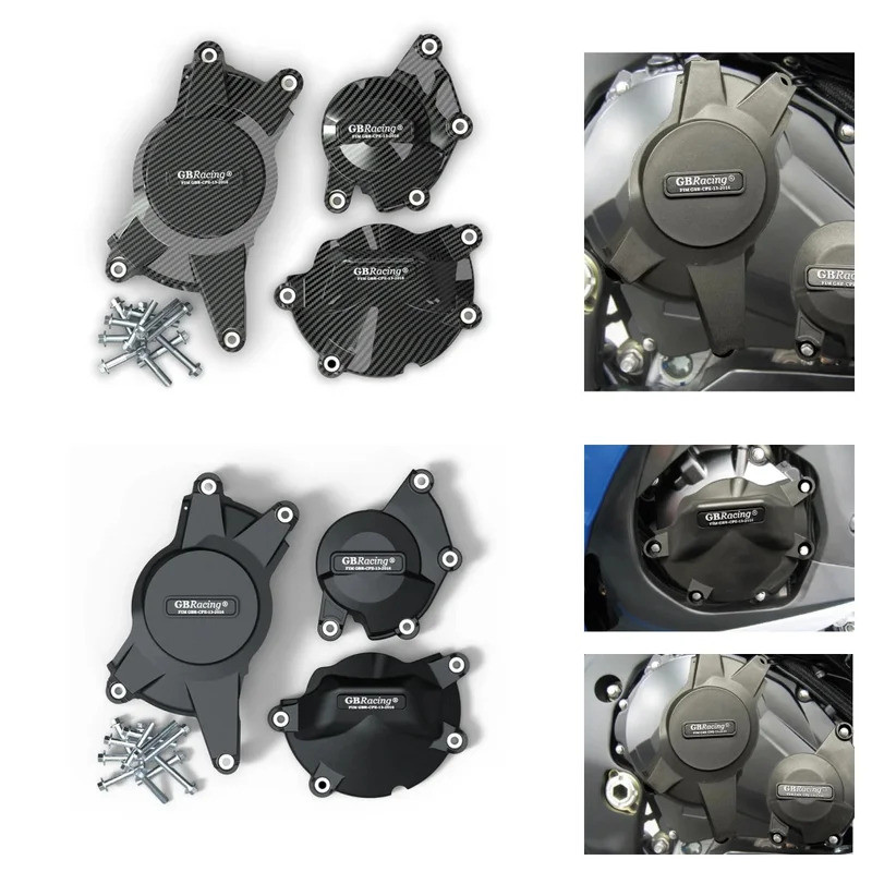 GSXR1000 GSX-R1000 K9 L2 2009-2016 สําหรับ GB Racing เครื่องยนต์รถจักรยานยนต์ป้องกันสําหรับ Suzuki G