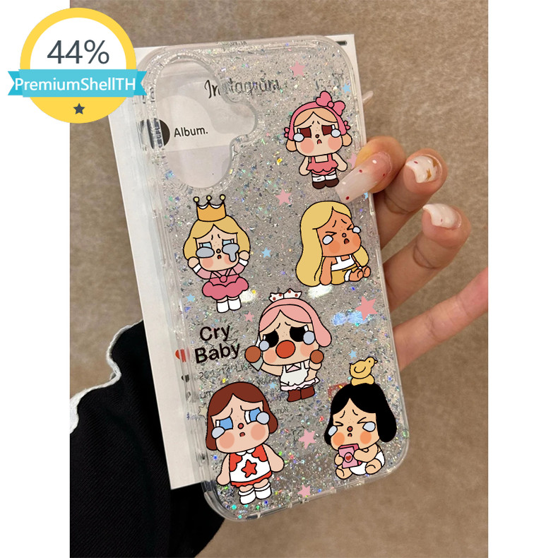 เคสมือถือ Crybaby🌟ใช้ได้กับเคสโทรศัพท์ของ Apple เข้ากันได้กับเคสโทรศัพท์ของiPhone16151413 12 11xsmax xr xs x LJHIMDSF07