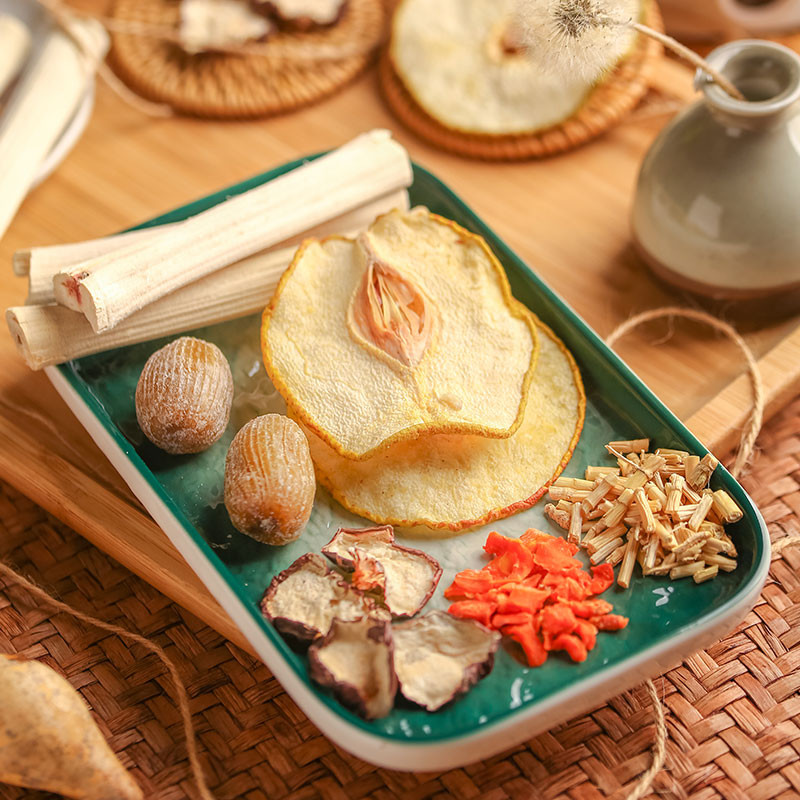 Horseshoe Bamboo Cane Thach Root Water Soup Material Pack กวางตุ้ง Sugar Water Material Pack White S