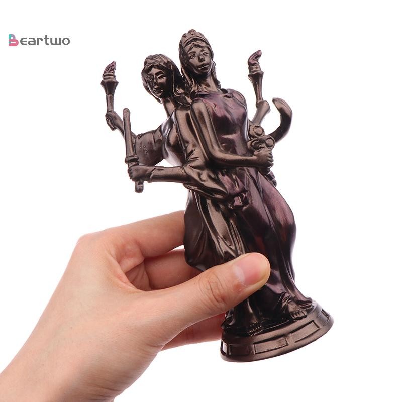 <beartwo-t> Veronese Designs Hecate Greek Triple Goddess Of Magic รูปปั้น Cold Cast เรซิ่นโบราณ Bron