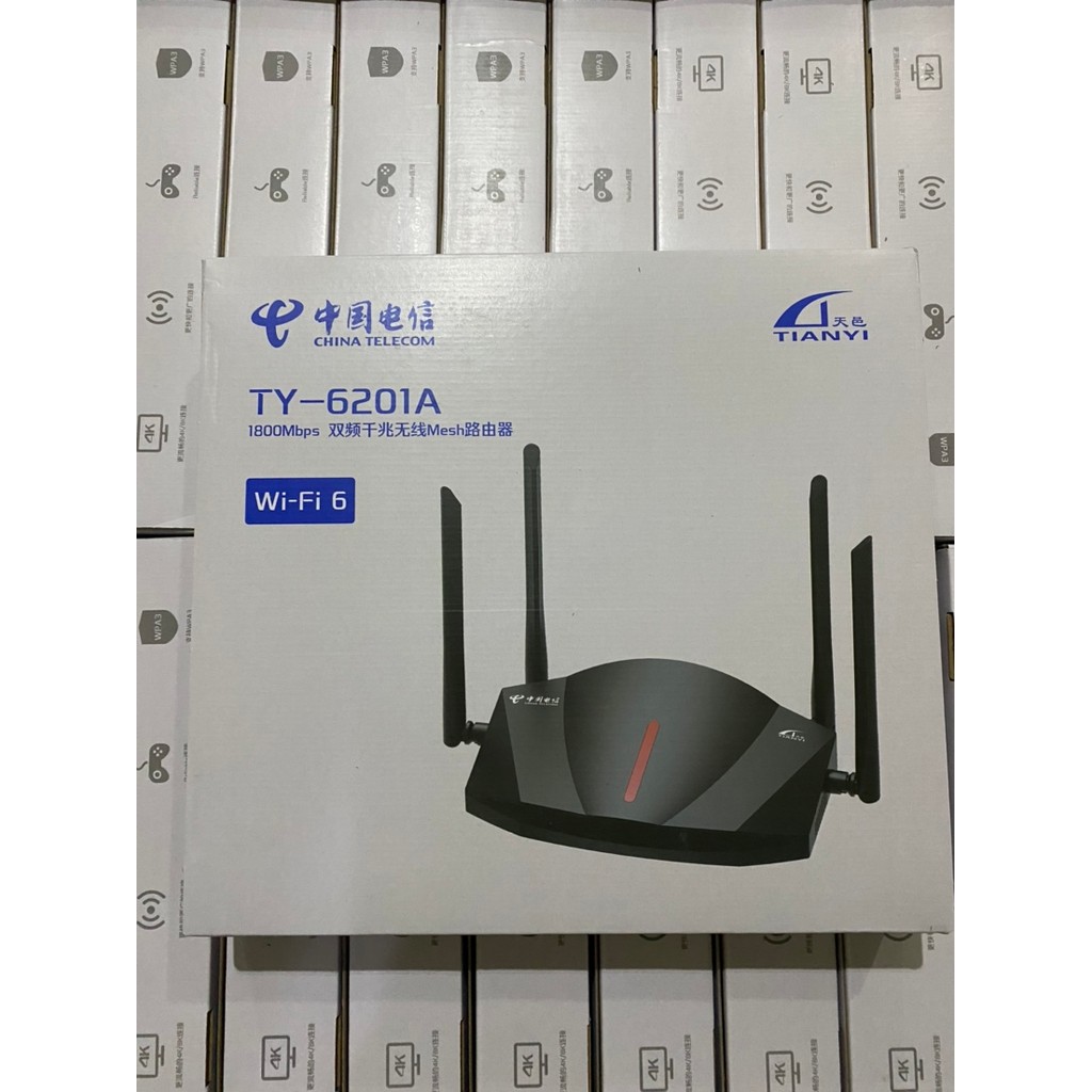 Tianyi TY6201A ty6201Apro Router Telecom Version Dual Band Full Gigabit 1800M wifi6