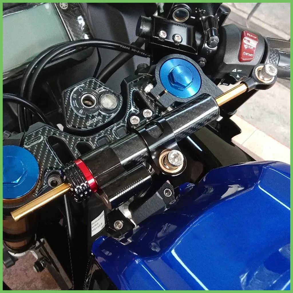 สําหรับ Damper พวงมาลัย Damper สําหรับรถจักรยานยนต์ปรับทิศทางพวงมาลัย Damper ควบคุมอลูมิเนียม Shock 