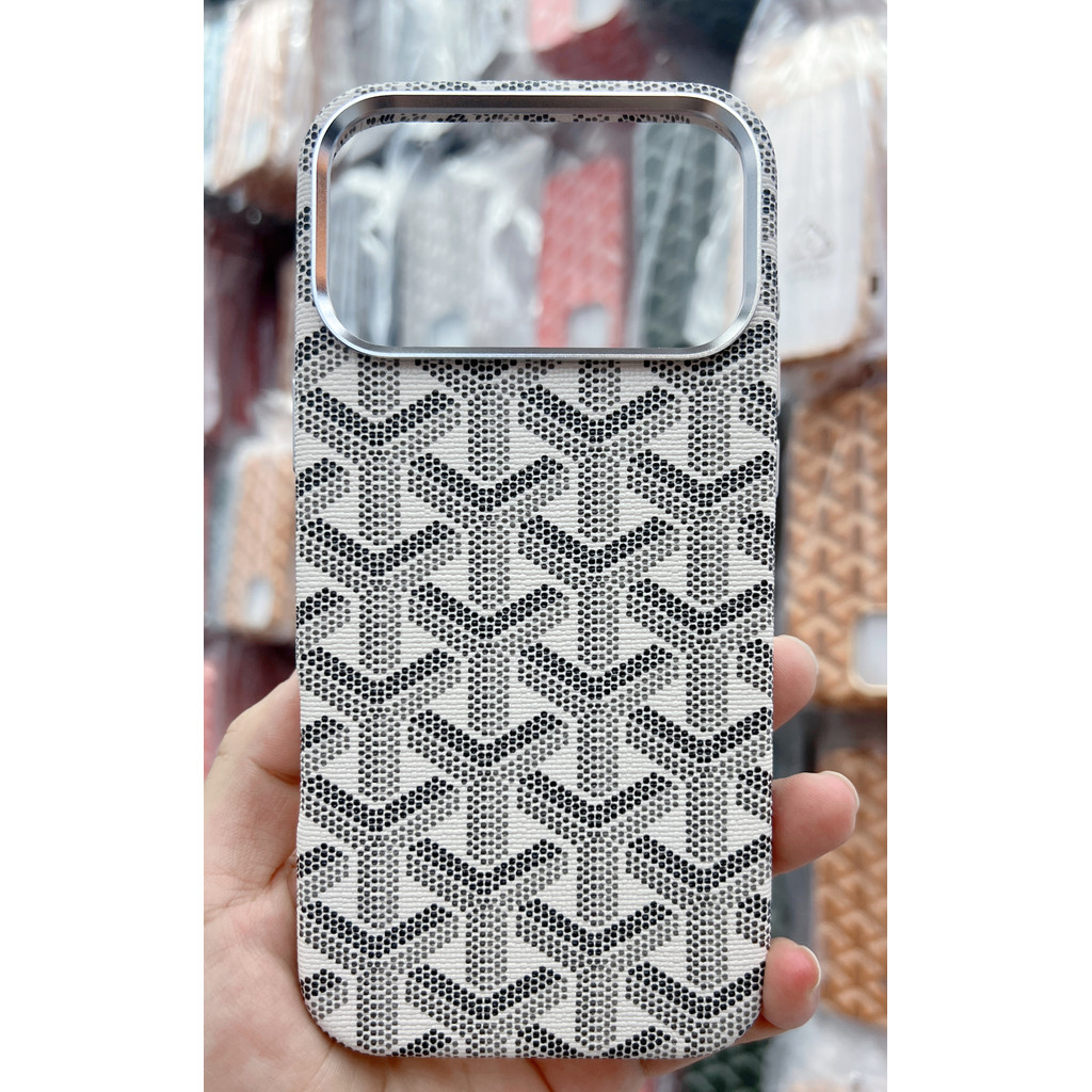 หนังแม่เหล็กเหมาะสําหรับ iPhone 17 17 Pro 17 ProMax เคสป้องกัน 16 Pro การป้องกันแบบรวมทุกอย่าง Anti Drop 14promax กรอบโลหะเลนส์