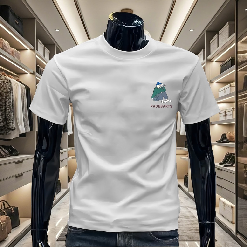 2025 NEW 2025P17 (Pure Cotton 230g) D2888 Black/White/Colorful M-5XL new23 CZXD