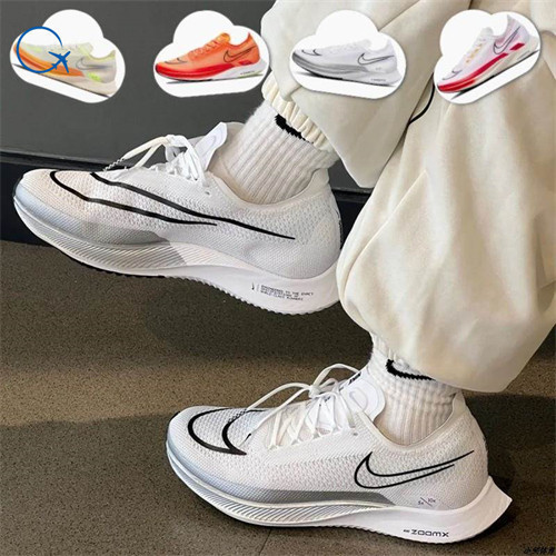 ZOOMX STREAKFLY ผู้ชายผู้หญิงกีฬารองเท้า Cushioning Anti-slip สวมใส่รองเท้าวิ่งแฟชั่น All-match DJ65