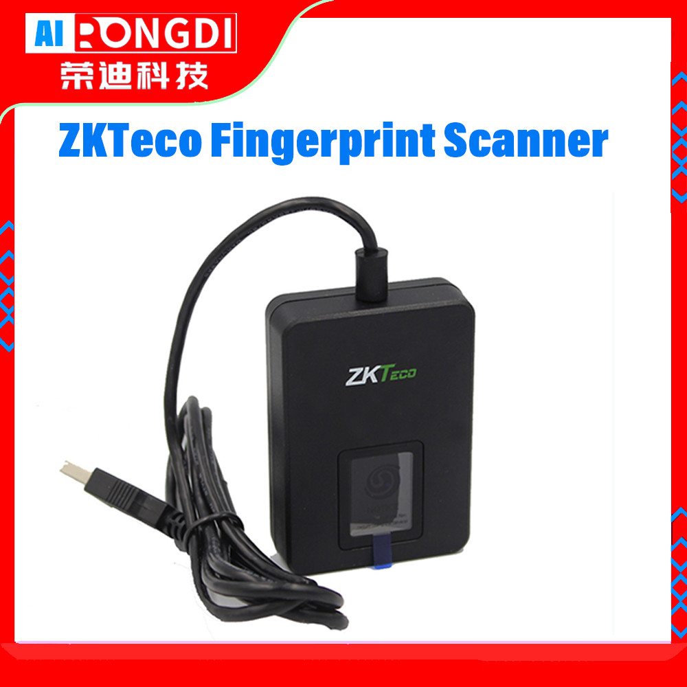 Windows Android Zk9500 หรือ Live10R เครื่องอ่านลายนิ้วมือ USB Scaner เซ็นเซอร์ลายนิ้วมือ Biometric