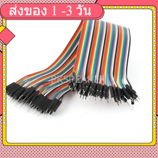 สายแพ (2.54mm) 40 pin to 40 pin (Male-Male) 20 cm สายแพ (2.54mm) 40 pin to 40 pin (Male-Male) 20 cm