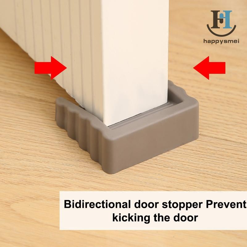 [GA] 1/2/3 ชิ้นยาง Wedge Door Guards ความปลอดภัยป้องกัน Seams Anti Pinch มือประตูป้องกันความปลอดภัยเ