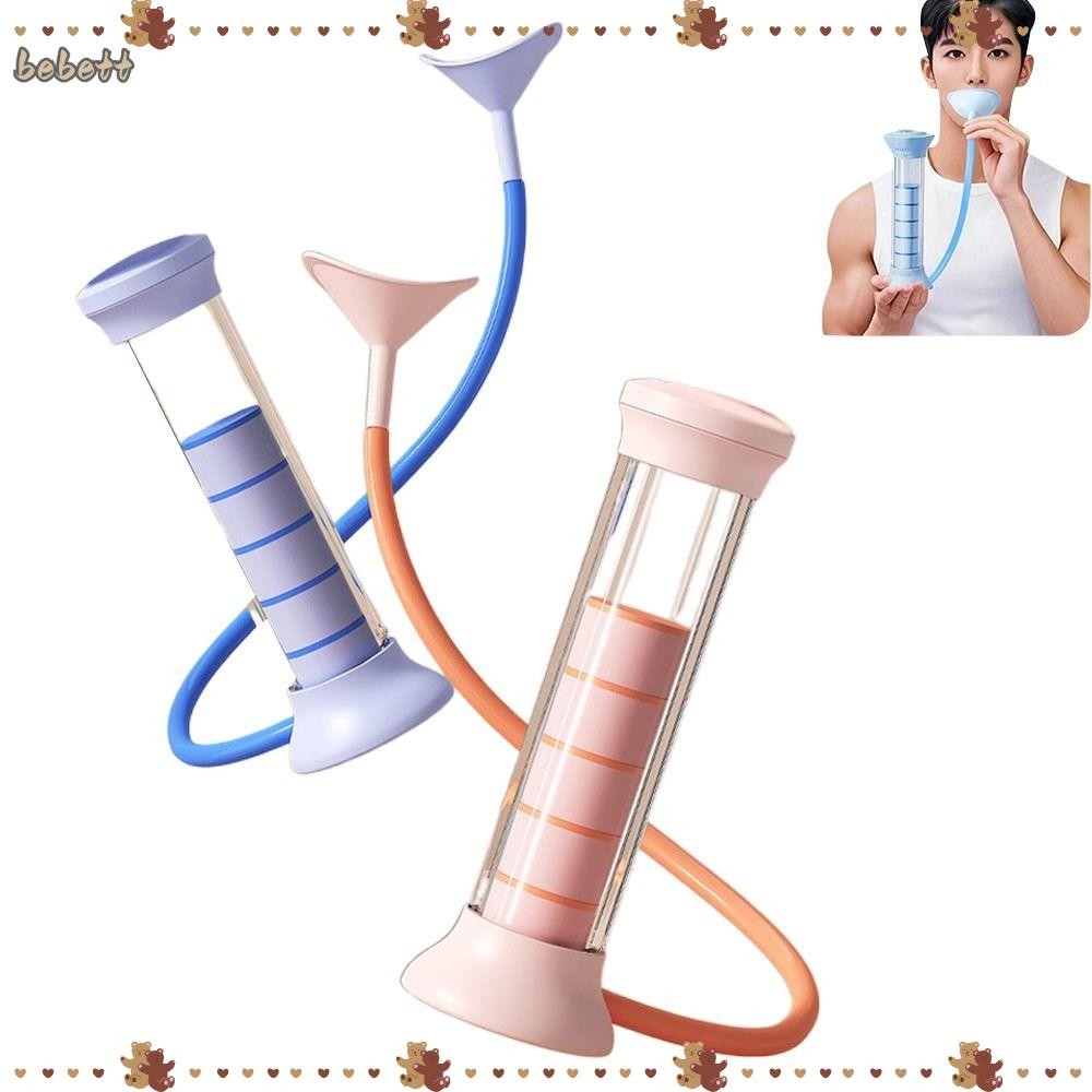 BEBETTERM Breathing Dumbbells, Counted ปรับความต้านทาน Breathing Trainer, Lung ความจุ Expander ไดอะแ