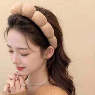 BlingTrinket 🥰🥰 hair band ที่คาดผมฟองน้ำรูปเมฆ มีหลายสีให้เลือก ราคาถูก หวานและน่ารัก เหมาะสำหรับใช้ในชีวิตประจำว