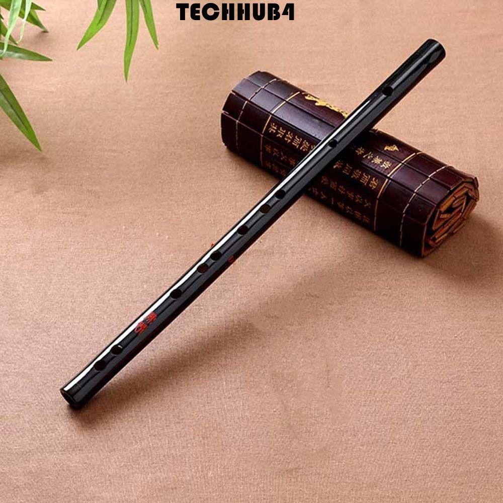 TECHHUB4 Transverse Fife ของขวัญไม้ไผ่สีดํา Wei Wuxian CFG Key คอสเพลย์อุปกรณ์เสริม N1N Dizi Mo Dao 