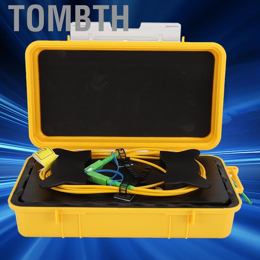 Tombth OTDR Launch Cable Box Fiber Ring ไม่มีข้อต่อฟิวชั่นสำหรับการทดสอบ ODTR Dead Zone