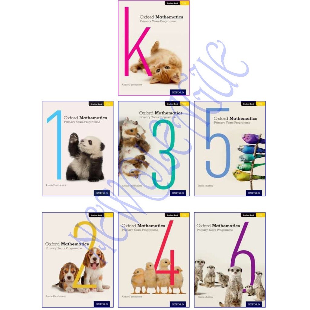 Oxf คณิตศาสตร์สําหรับประถมศึกษาปี Programme / PYP Student Book K 123456 / คอเลอร์เต็ม