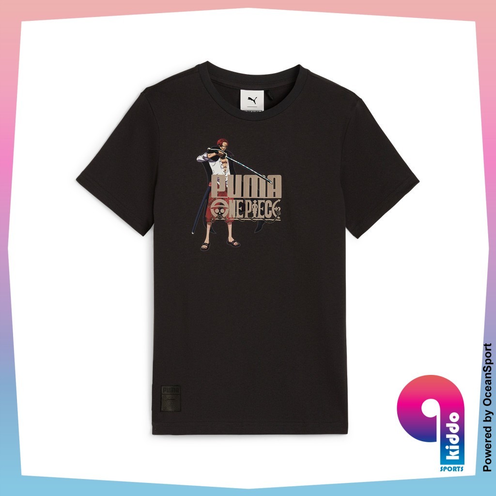 PUMA Kids PUMA X ONE PIECE Graphic Tee PUMA Black (62485701)