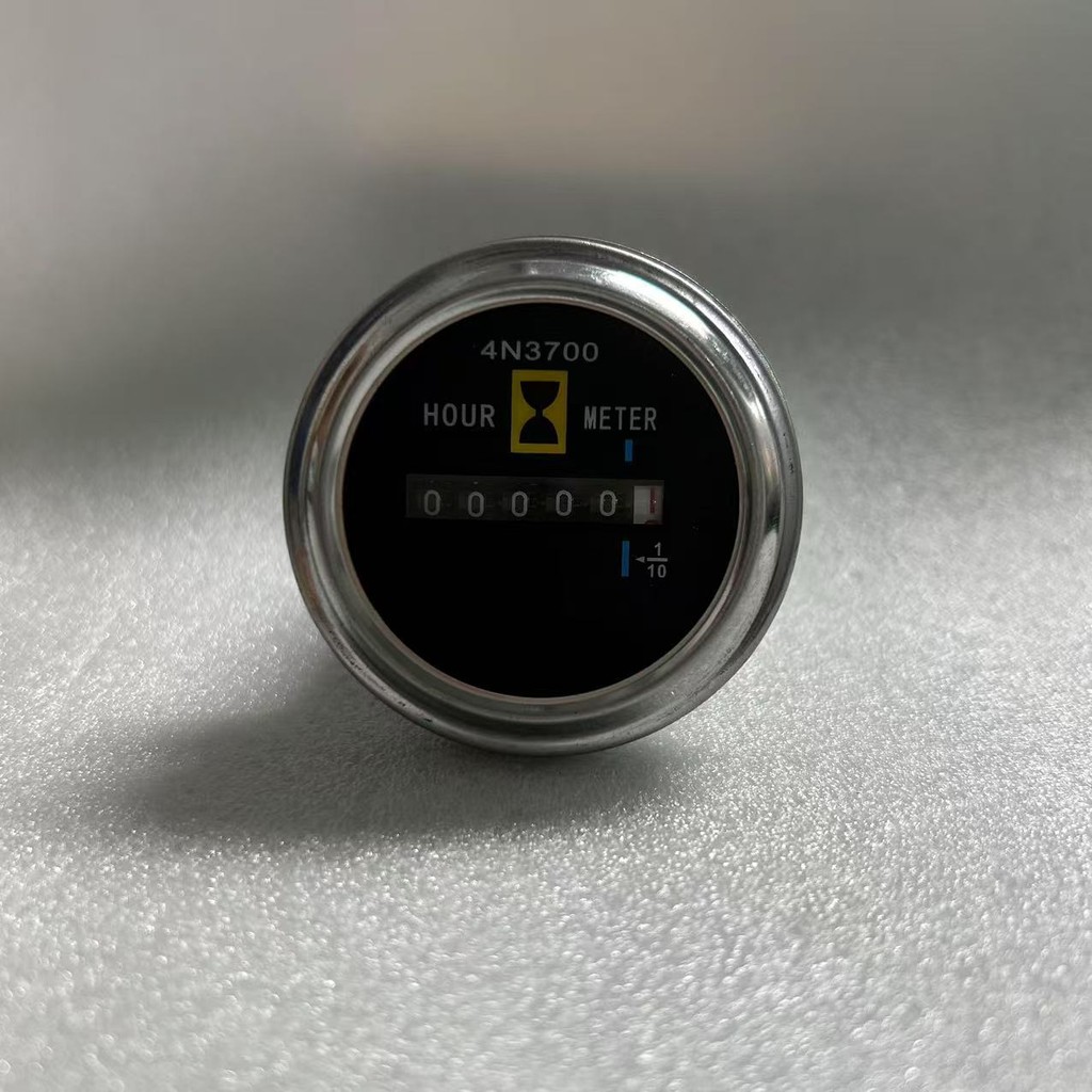 ตัวจับเวลาอุตสาหกรรม LANE LY-4N3700 เครื่องวัดชั่วโมงสะสม ไม่สามารถรีเซ็ตเป็นศูนย์ได้