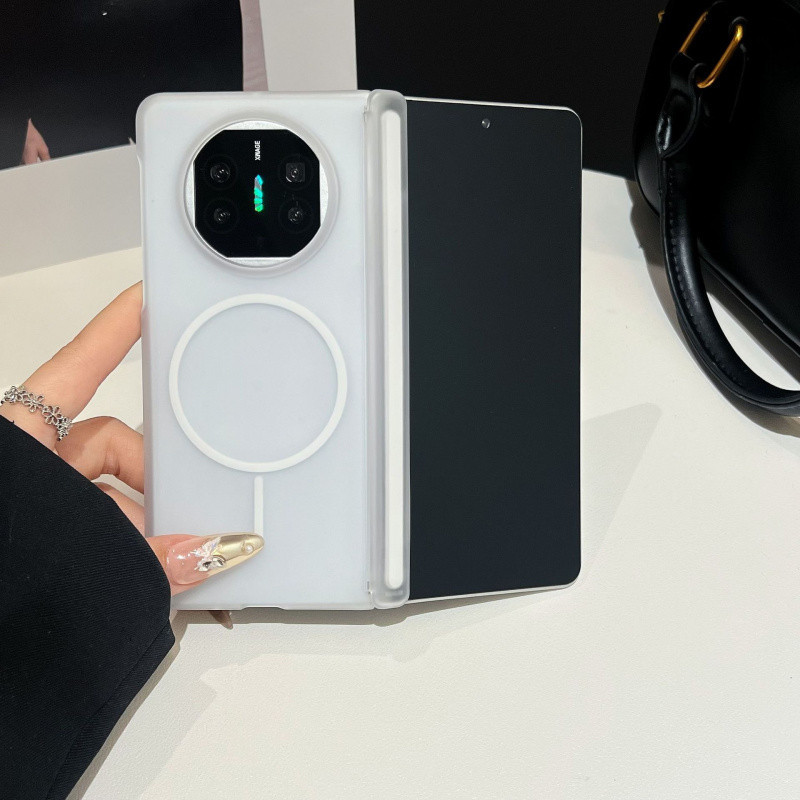 สําหรับ Honor V5 VS3 V3 V2 VS2 Matte โปร่งแสงแม่เหล็ก Full Engge สําหรับ Huawei Pura X Mate X6 X5 X3