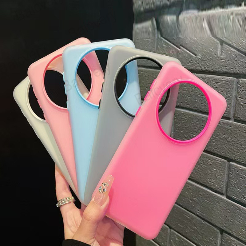 สําหรับ Honor X9C / X9B / X9A / X9C สมาร์ทสีลูกกวาดสองชั้นที่มีสีสันฝาหลังป้องกัน