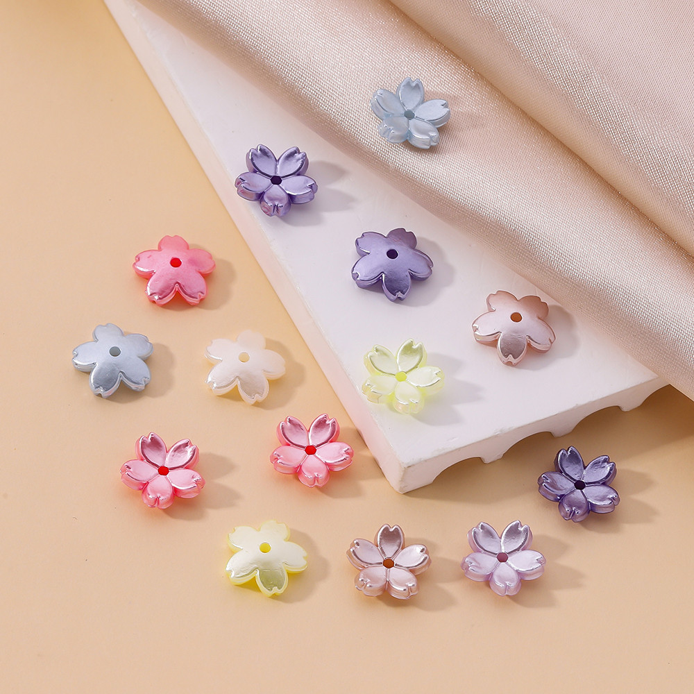 ลูกปัดมุก 50 ชิ้น ขนาด 11mm ทำจากวัสดุ ABS เลียนแบบไข่มุก สําหรับใช้งาน DIY ในสร้อยข้อมือและสร้อยคอมุก - รูปที่ 5