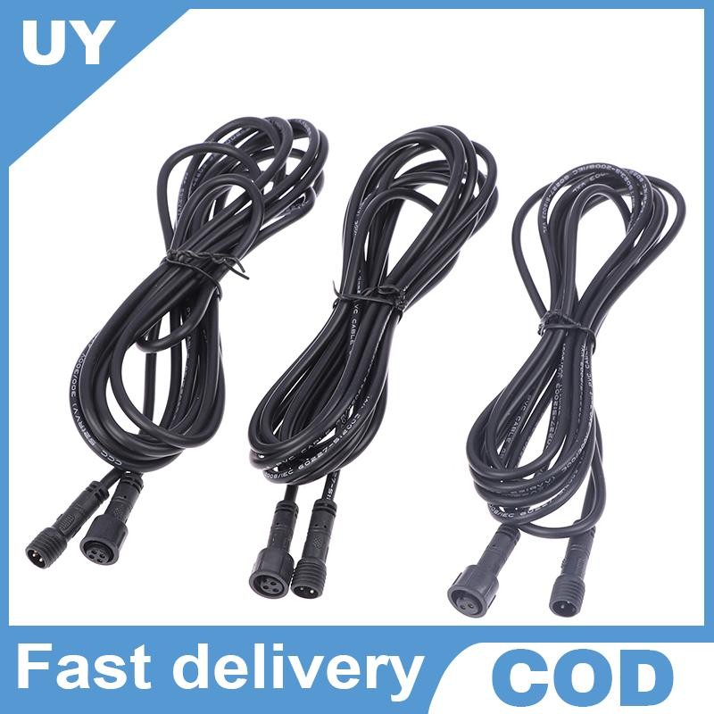 Null Spike ไฟ 2/3/4Pin 22AWG สําหรับสปอตไลท์พลังงานแสงอาทิตย์กันน้ําสายไฟขยายสายสวมใส่แบบพกพาความถี่