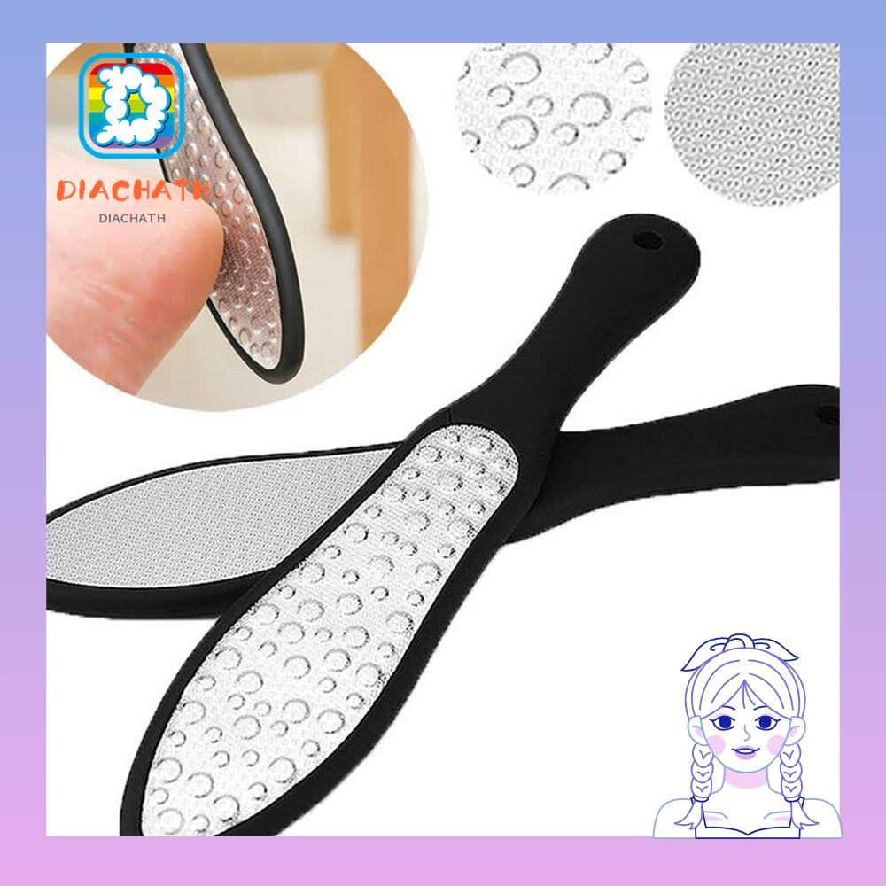 ไฟล์เท้า DIACHATH, การกําจัดผิวหนังที่ตายแล้วแคลลัส Remover Feet Rasp, การดูแลเท้าที่ทนทานเครื่องมือดูแลเท้าสองด้าน Home Sharpeners