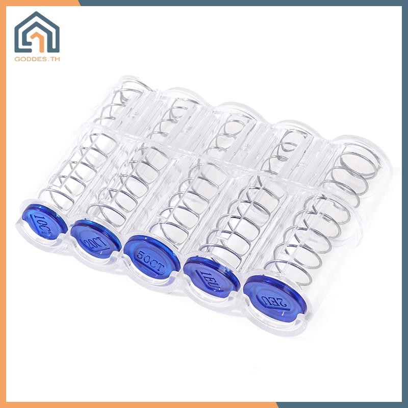 Goddes Creative Storage Coins Purse Storage Box Euro Coin Dispenser Coin Holder Case TH