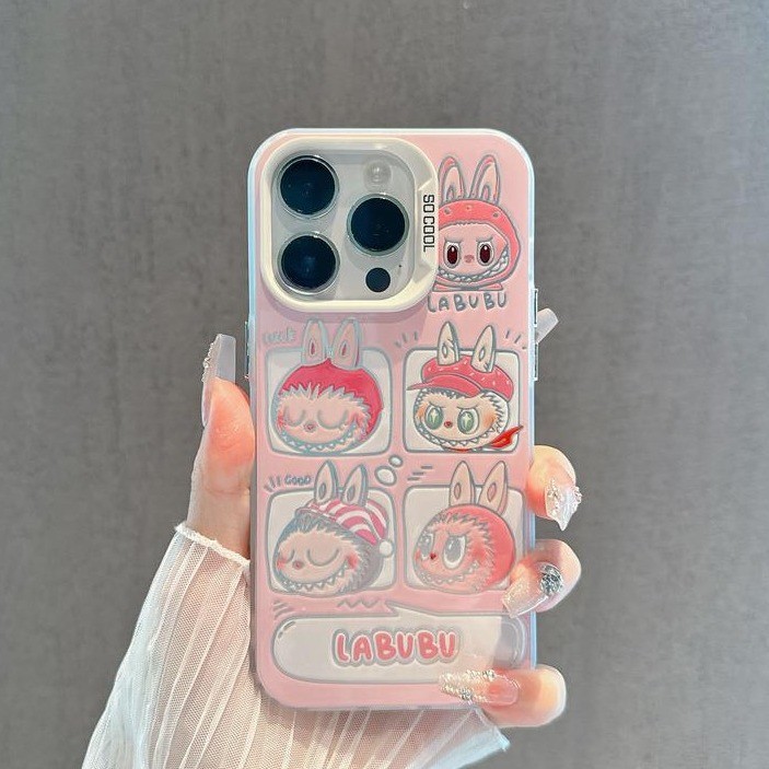 เคสไอแพด 425 degree 425 degree case Labubu Cartoon Series เหมาะสําหรับเคสโทรศัพท์ Apple 15/14 iPhone