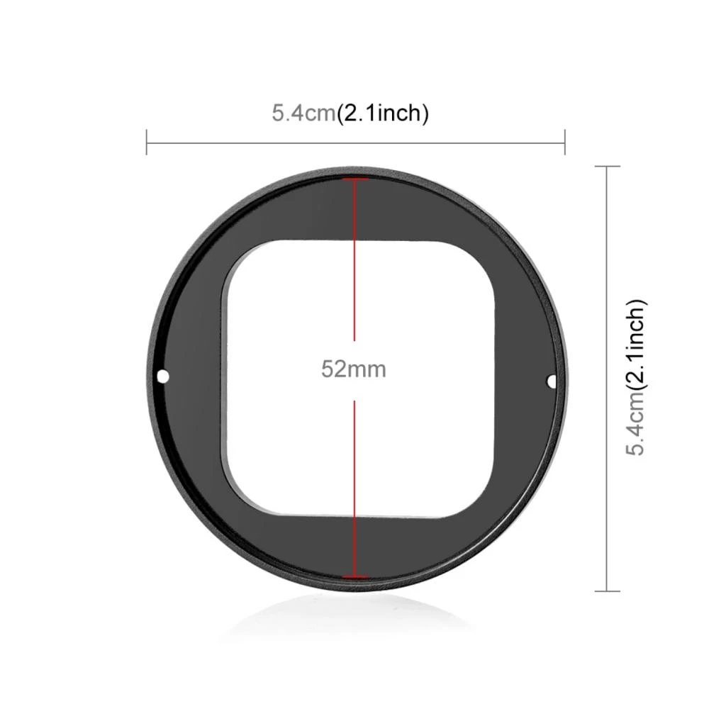 Camnoon ฟิลเตอร์เลนส์ UV พร้อมฝาครอบอะแดปเตอร์สำหรับ Insta360 Ace Pro thumbnail 7