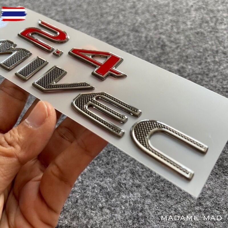 แท้ศูนย์ % โลโก้ 2.4 MIVEC MITSUBISHI SPACE WAGON UYI-MSC00673