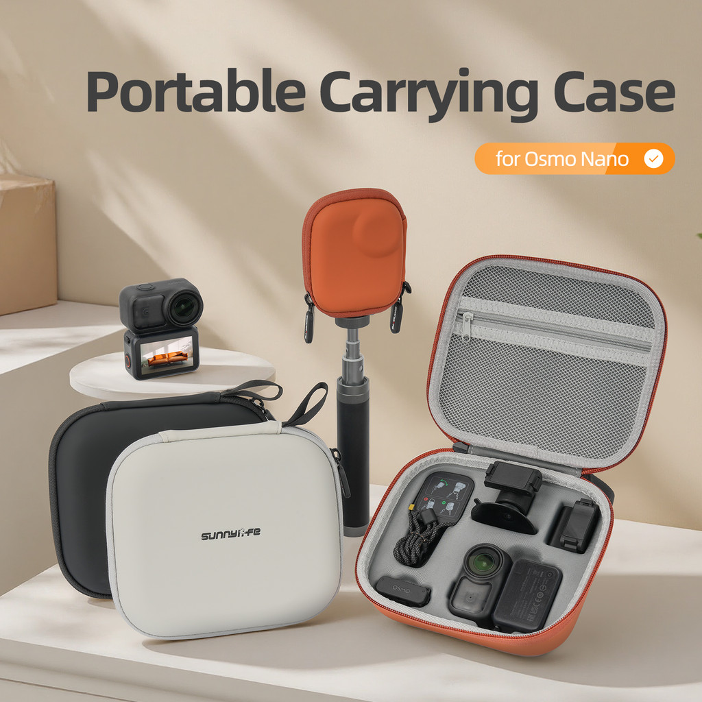 สําหรับกระเป๋าเก็บ DJI OSMO Nano, กล่องป้องกัน, ชุดกล้องกีฬา, กระเป๋าขยายเครื่องเดี่ยวป้องกันการตกหล่น