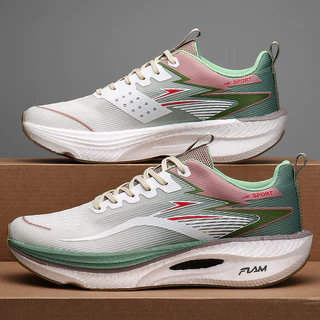 ผู้ชายผู้หญิงรองเท้าวิ่ง Rebound สนับสนุน Professional Cushioning Shock Absorption รองเท้าผ้าใบ
