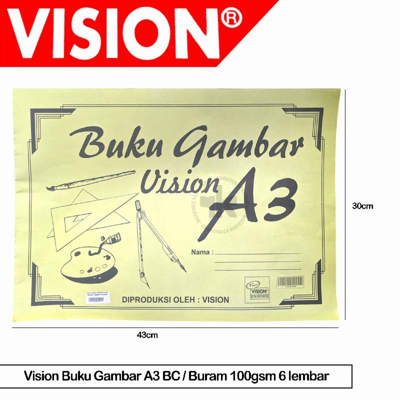หนังสือภาพ Vision A3 BC / ทึบแสง 100 แกรม 6 แผ่น