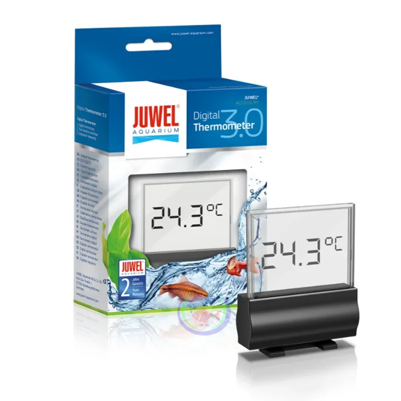 JUWEL Digital Temperature 3.0 การตรวจสอบอุณหภูมิที่แม่นยําเหมาะสําหรับน้ําจืดและน้ําทะเล