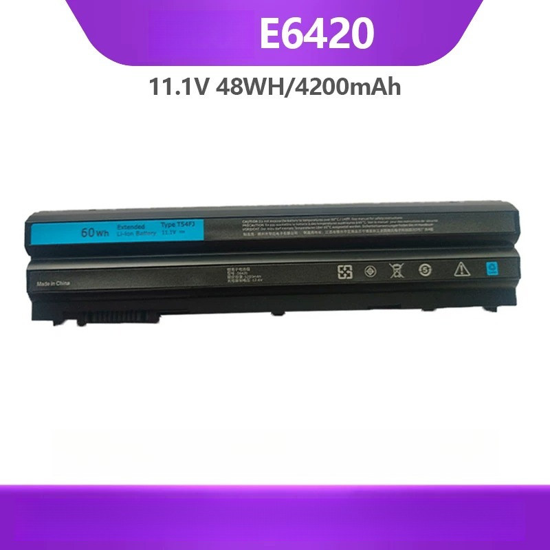 Applicable to Dell E6520 5420 6430 6440 E6420 P38G T54FJ 8858X Battery M5Y0X