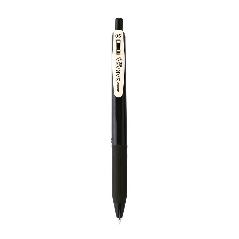 ปากกาหมึกเจล Zebra SARASA JJ15-VSB สีดำ 0.5มม