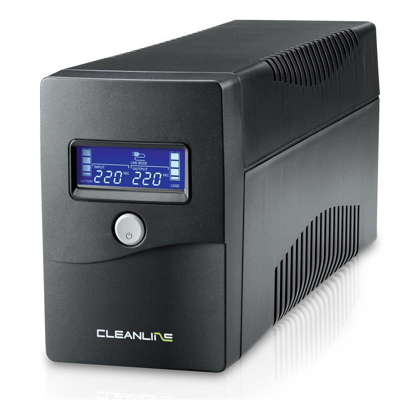 CLEANLINE เครื่องสำรองไฟ รุ่น Prime 1200VA/720W สีดำ