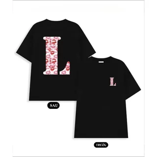 เสื้อยืด พิมพ์ลายจูบ ผ้าฝ้าย 100% ระบายอากาศ ดูดซับเหงื่อ ทรงโอเวอร์ไซส์ เรียบหรูดูแพง