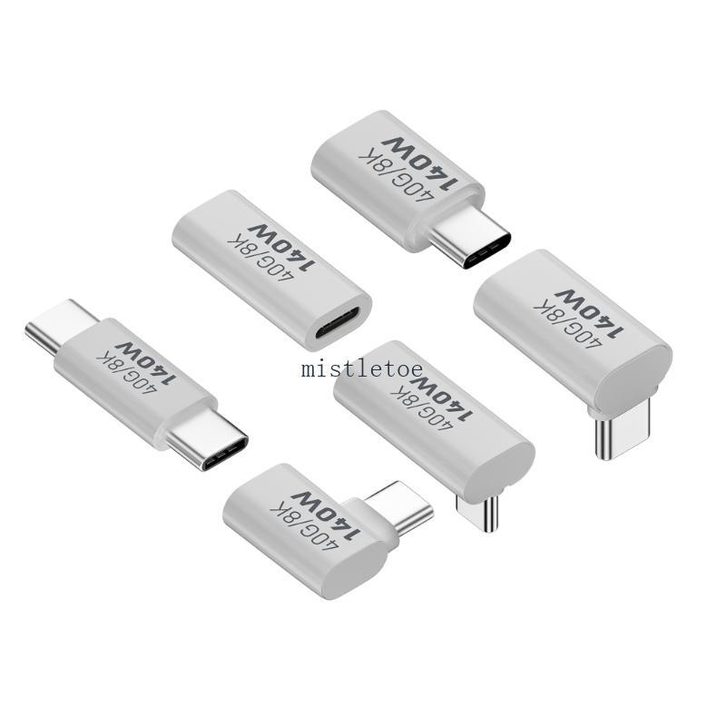 อะแดปเตอร์ MIS Type-C 140W 40G 8K UsbC Connector สําหรับแล็ปท็อปสมาร์ทโฟนและแท็บเล็ต