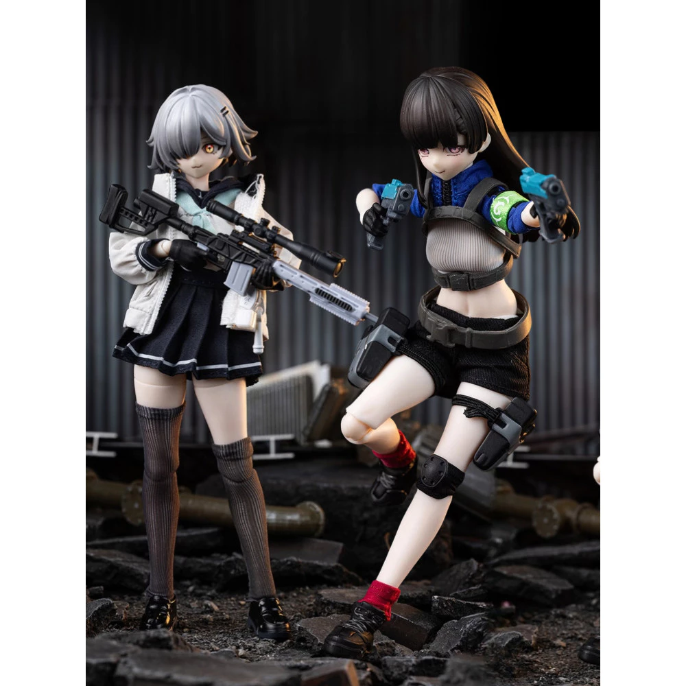 Eden อุตสาหกรรมสีดําเหล็ก Rest Series BJD เคลื่อนย้ายได้ตุ๊กตากล่องตาบอดตุ๊กตา Action Figurines เครื่องประดับของเล่นอินเทรนด์คริสต์มาสประณีตของขวัญ