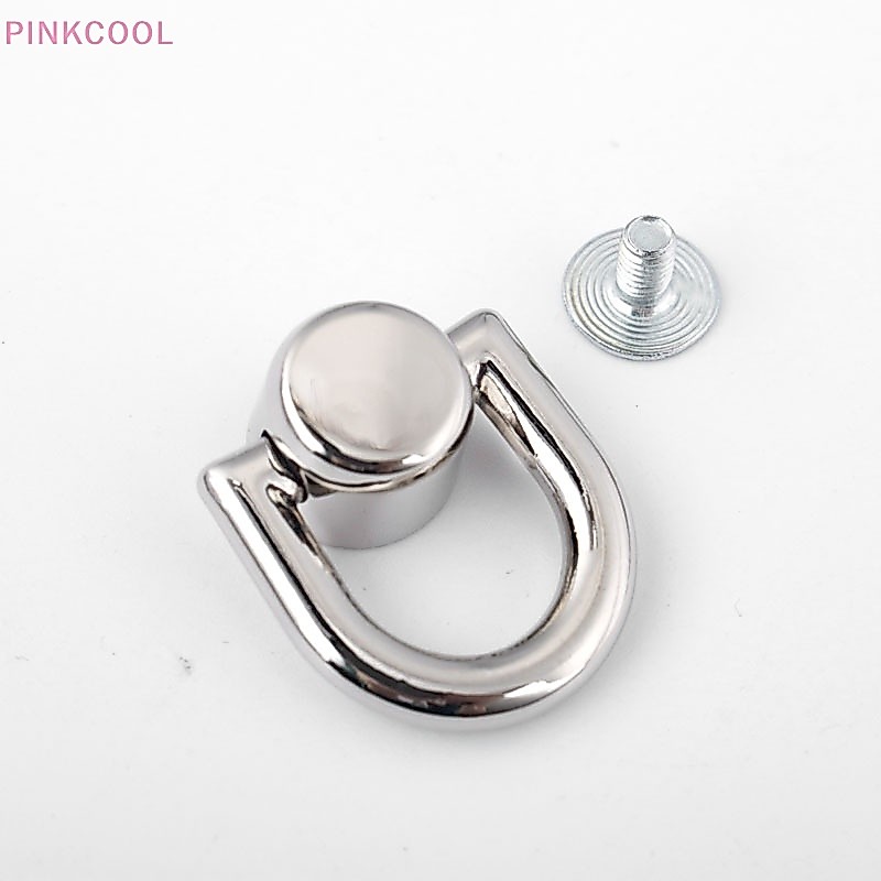 Pinkcool กระดุมหมุดโลหะ อุปกรณ์เสริม สําหรับแขวนกระเป๋าถือ เข็มขัดหนัง กระเป๋าเดินทาง