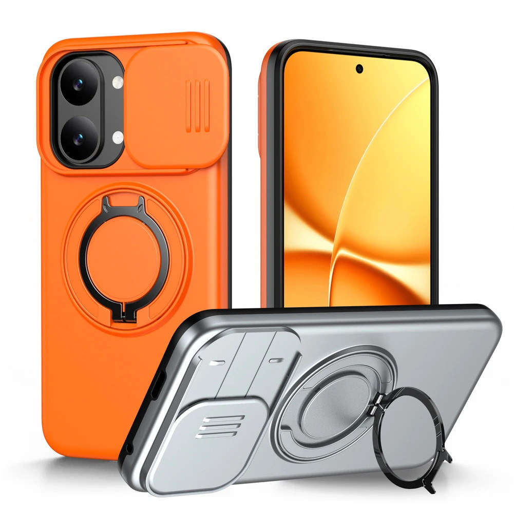 ขาตั้งแม่เหล็กแบบปรับได้สําหรับ Poco X8 Pro Max X8 Pro POCO C85 C85x C71 สองชั้นฝาครอบป้องกันเต็มรูป