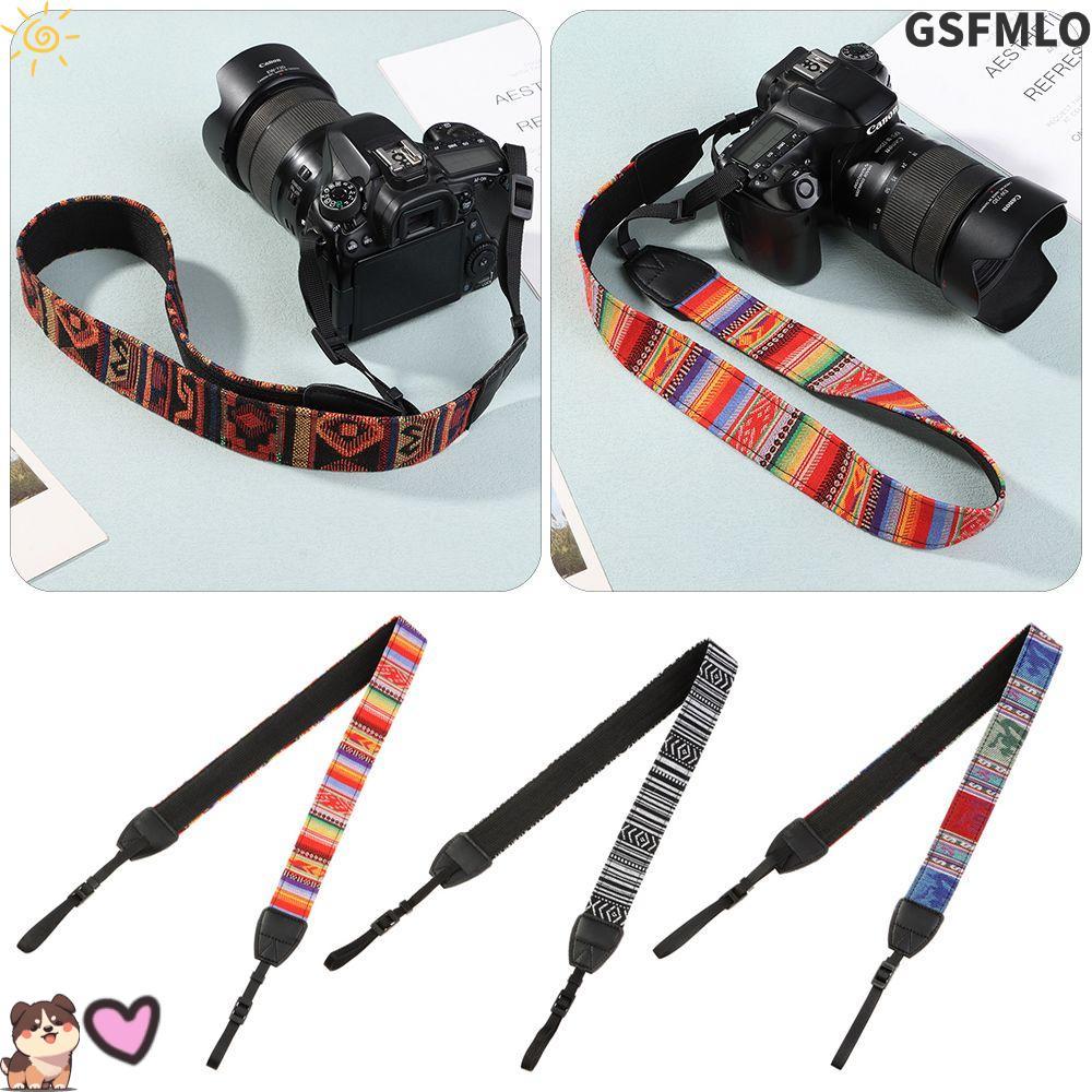 GSFMLO SLR สายคล้องไหล่กล้องสําหรับ Leica Digital Lanyard Band SLR อุปกรณ์เสริมสําหรับกล้อง PU สายคล