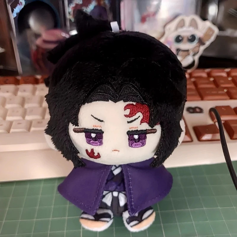 ใหม่ Anime Demon Slayer: Kimetsu No Yai Douma Muzan Michikatsu Mini นั่ง 12 ซม.ตุ๊กตาตุ๊กตาของเล่นตุ