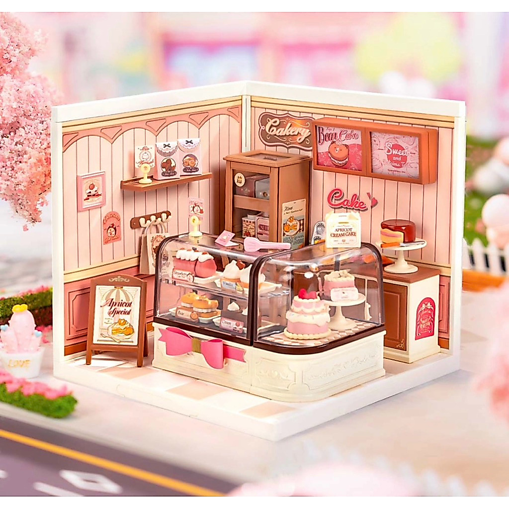 โมเดล DIY ประกอบเอง Rolife Tasty Cake Shop Super Creator Miniature House DW019B English version [พร้อมส่ง]