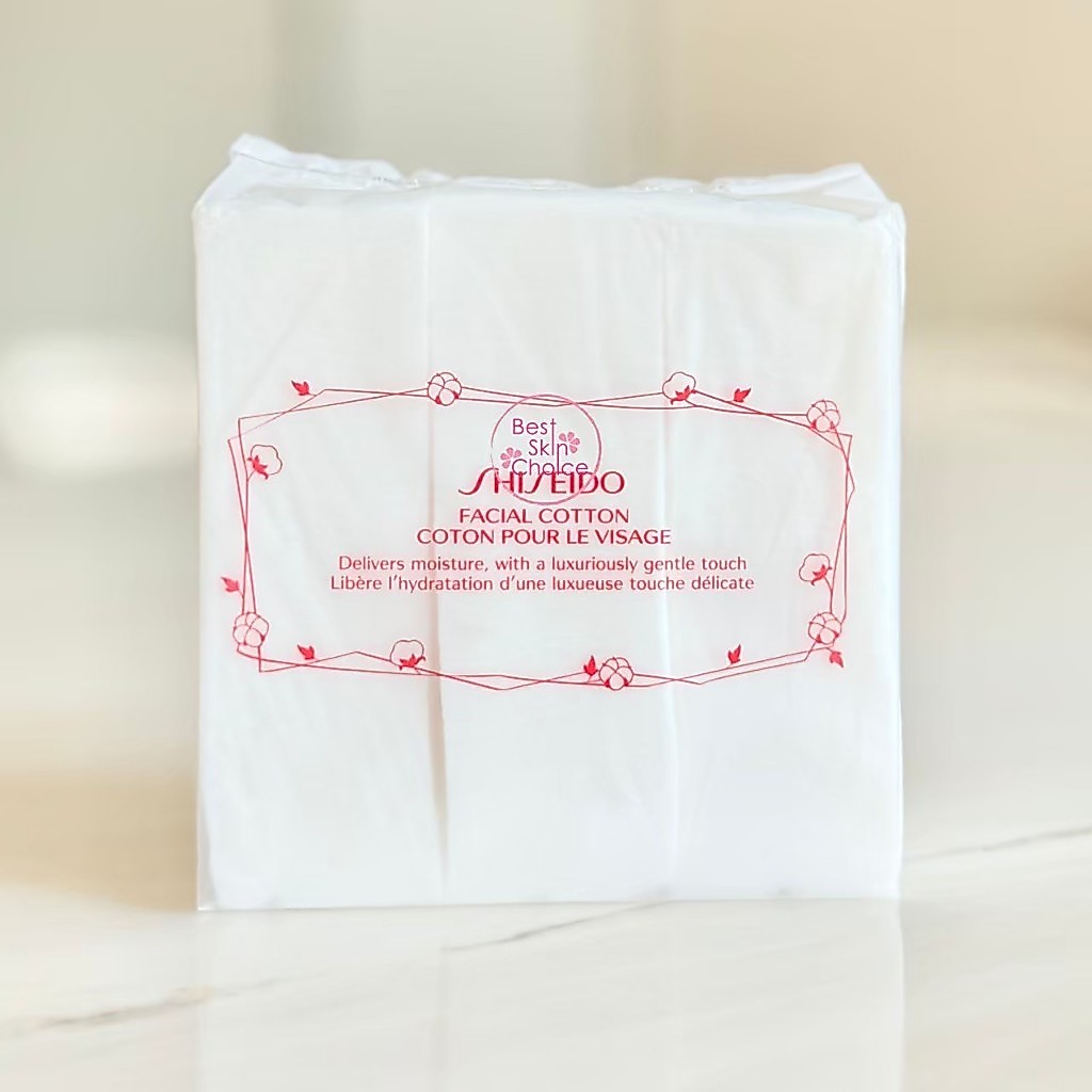 สำลี  ผลิตจากวัสดุธรรมชาติ Facial Cotton [165 Sheets]